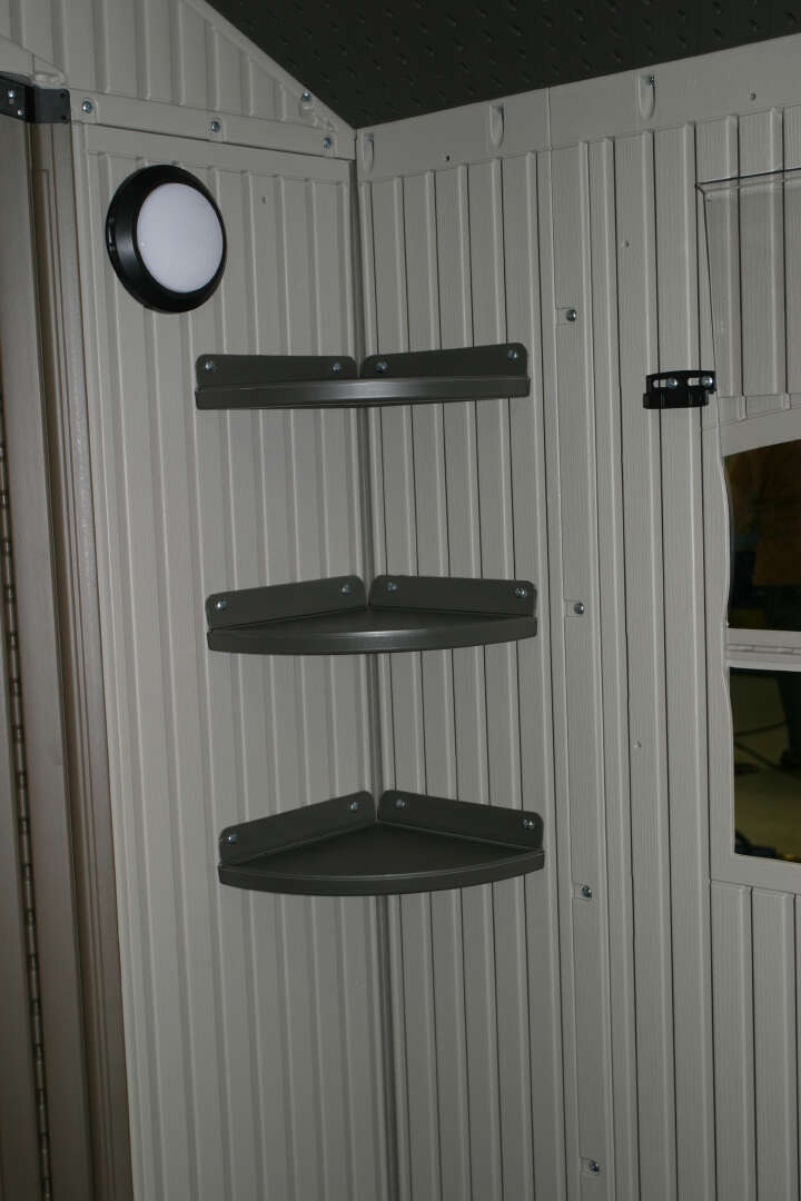 LIFETIME Eckregal für Gerätehaus